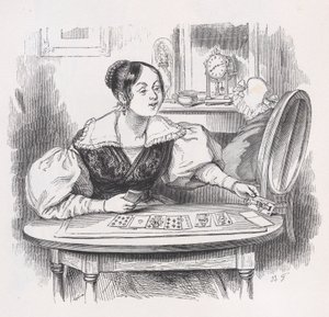 Karty z The Complete Works of Béranger, 1836. od Jean Ignace Isidore Gérard