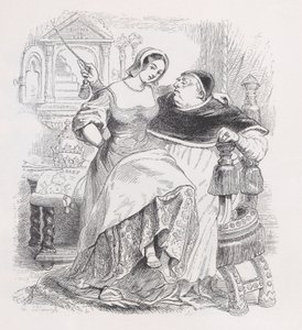 Dobrý papež z Úplných Bérangerových děl, 1836. od Jean Ignace Isidore Gérard
