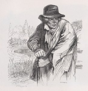 The Old Vagabond z The Complete Works of Béranger, 1836.