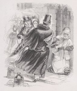 Chudá žena z Úplných Bérangerových děl, 1836. od Jean Ignace Isidore Gérard