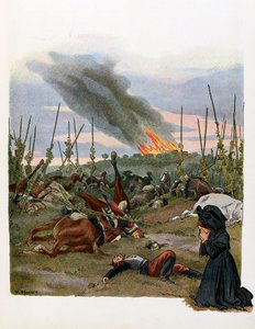 Dětem vypráví příběh Alsaska; bitva u Reichshoffenu (nebo bitva u Froeschwiller Woerth (Froeschwiller-Woerth) 1870;