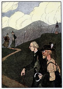 Vogesen Bilder (obrázky Vogéz); promenáda sur les cretes