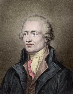 Portrét Marie Jean Antoine Nicolas de Caritat, markýze de Condorcet (1743 - 1794) vyryl Jean Jacques Frilley (1797-a1850) od Jean Jacques Frilley