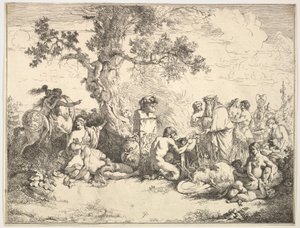 Oběť Panovi, 1762-63. od Jean Jacques Lagrenee