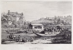 Výlet lodí po Seině, 1803 od Jean Jacques de Boissieu