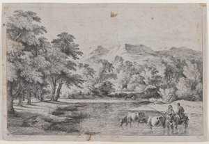 Krajina po Fouquières, 1772. od Jean Jacques de Boissieu