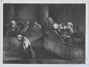 Zpěv mnichů, 1795.