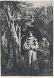 Mniši v poušti, 1797.