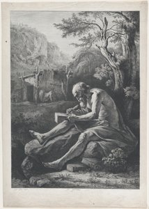Svatý Jeroným, 1797. od Jean Jacques de Boissieu