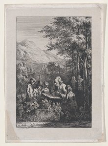 Lekce botaniky, 1804. od Jean Jacques de Boissieu