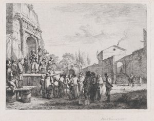 Malí šarlatáni, 1773. od Jean Jacques de Boissieu