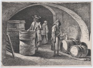The Small Coopers, 1770. od Jean Jacques de Boissieu