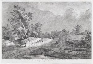 Pšeničné pole, 1772. od Jean Jacques de Boissieu