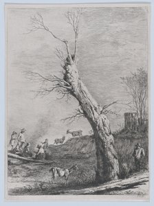 Winter, po kresbě dokončené v Saint-Chamond, 1795. od Jean Jacques de Boissieu