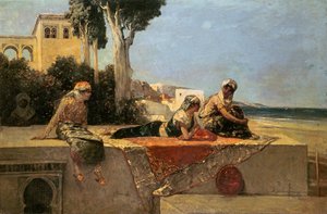 Na Terase od Jean Joseph Benjamin Constant