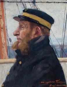 Portrét kapitána Frangeula, 23. ledna od Jean Joseph Benjamin Constant