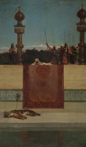 Sultanův tygr. od Jean Joseph Benjamin Constant