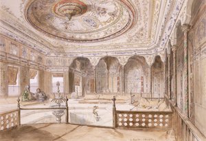 Interiér paláce v Uyne,