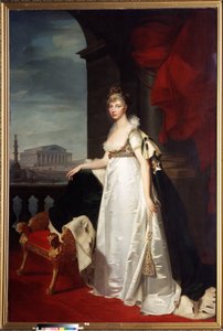 Portrét císařovny Alžběty Alexejevny (Alžběta Alexejevna, princezna Louise Augusta Bádenská nebo Badenská