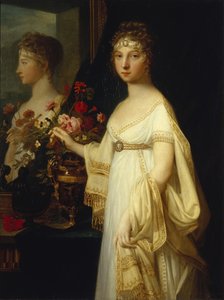 Portrét císařovny Alžběty Alexejevny, princezny Louise Bádenské 1779-1826, 1802