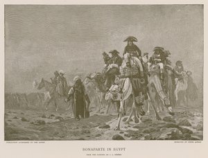 Bonaparte v Egyptě od Jean Leon Gerome