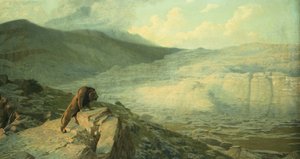 Lev na hlídce, od Jean Leon Gerome