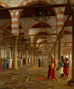 Modlitba v mešitě, 1871. od Jean Leon Gerome