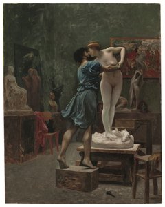 Pygmalion a Galatea od Jean Leon Gerome