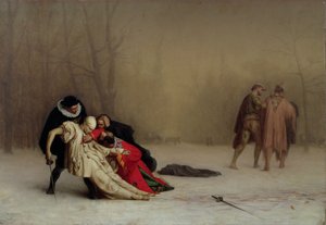 Souboj po maškarádě od Jean Leon Gerome