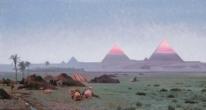 První polibek slunce od Jean Leon Gerome