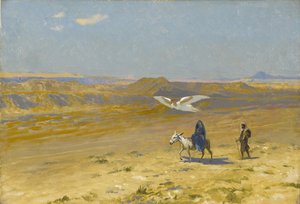 Útěk do Egypta, 90. léta 19. století. od Jean Leon Gerome