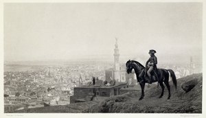 Generál Bonaparte v Káhiře, ze sbírky děl Jean-Leon Gerome ve 100 hlubotisků, 1881 (hlubotisk) od Jean Leon after Gerome