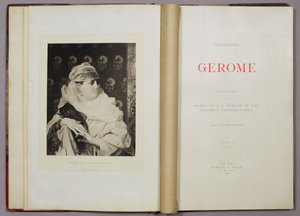 Žena z Konstantinopole, ze sbírky děl Jean-Leon Gerome ve 100 hlubotisků, 1881 (hlubotisk) od Jean Leon after Gerome