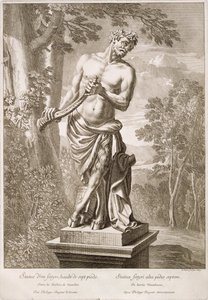 Stav satyra od Philipa de Buystera ve Versailles, 1675