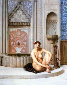 Francouzština:  Odalisque od Jean Leon Gerome