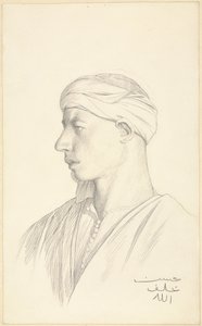 Portrét egyptského Fellaha od Jean Leon Gerome