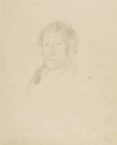 Portrét muže od Jean Louis André Théodore Géricault