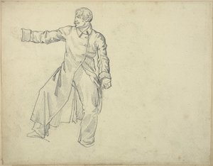 Studie dělostřelce od Jean Louis André Théodore Géricault