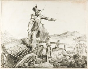Dělostřelecký keson od Jean Louis André Théodore Géricault