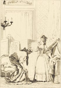 The Beaten and Content Paroháč od Jean Louis Delignon and Antoine Jean Duclos after Jean Honoré Fragonard