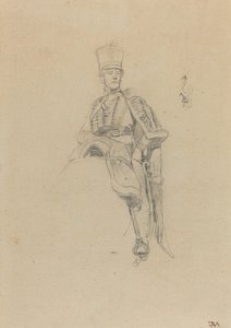 Francouzský husar od Jean Louis Ernest Meissonier