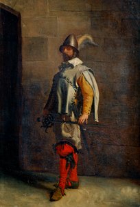 Huguenot, 19. století. od Jean Louis Ernest Meissonier