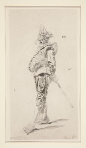 Punchinello od Jean Louis Ernest Meissonier
