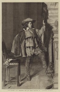 Kavalír, ze Zimní výstavy, č. 7, Haymarket od Jean Louis Ernest Meissonier