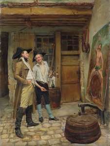 Malíř znamení, 1872 od Jean Louis Ernest Meissonier