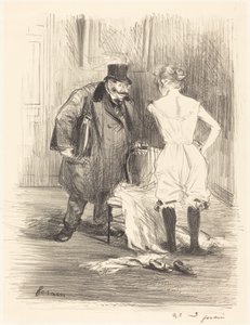 Záchvat od Jean Louis Forain