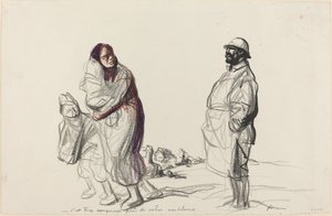 V blízkosti vaší ambulance je to příliš nebezpečné, c. 19141919. od Jean Louis Forain