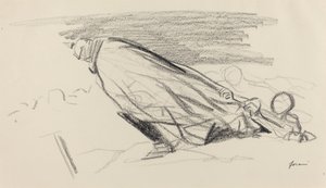 Ceux de la premiere heure. "Sire! ou en somme-nous de "la guerre fraiche et joyeuse"? ..." von Jean Louis Forain