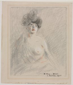 Kurtizána, 1906. od Jean Louis Forain