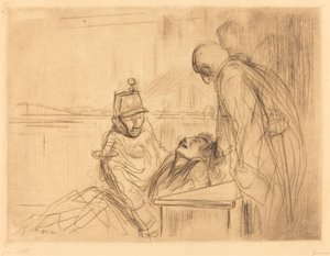 Mdloby při Slyšení od Jean Louis Forain